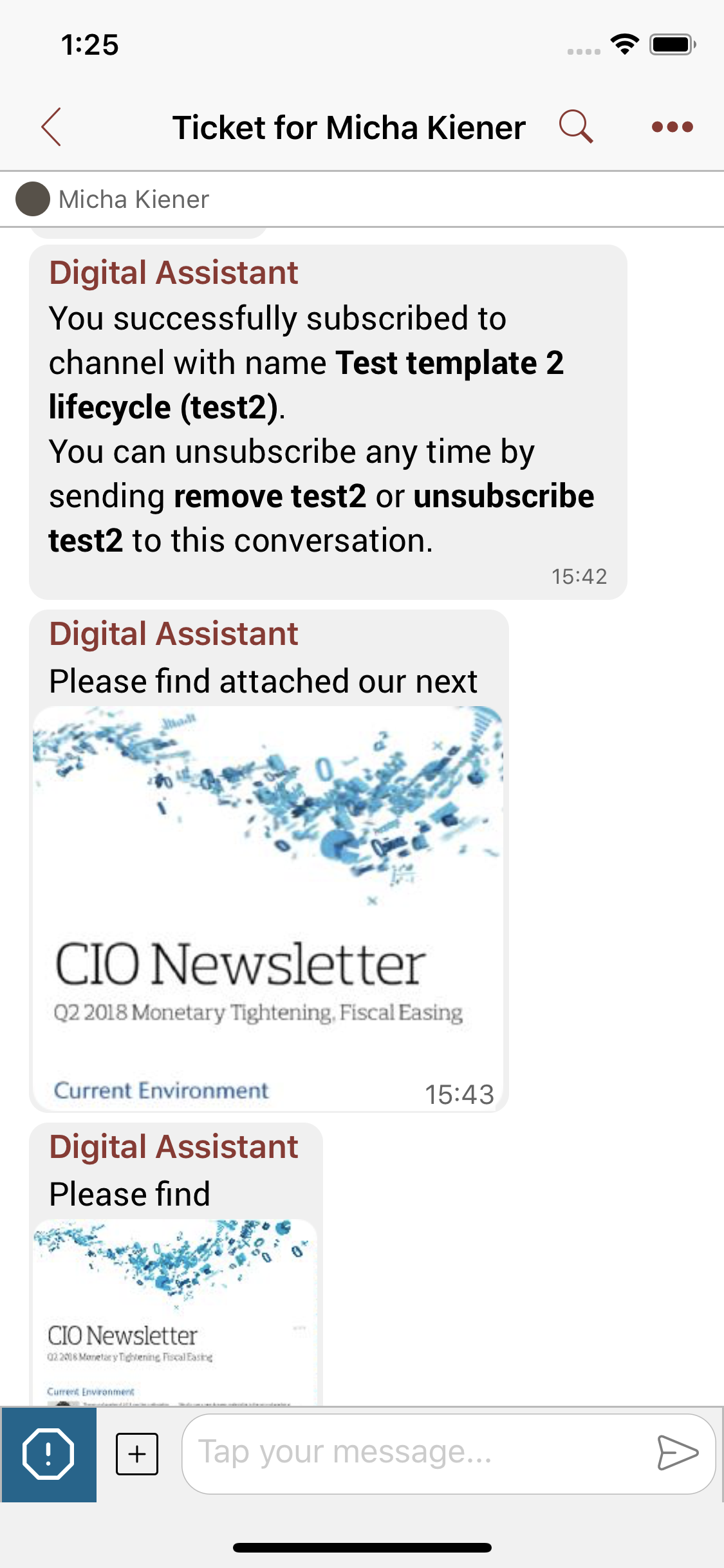 250 screen messages