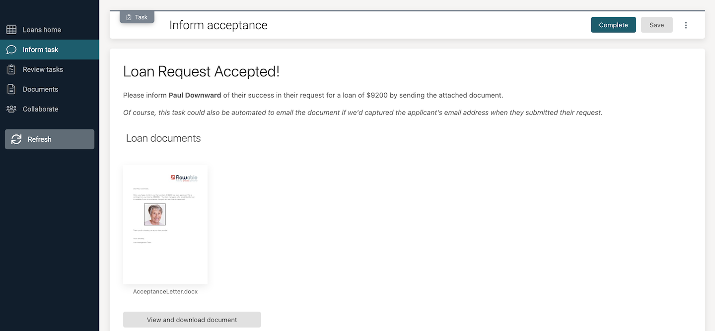 Loan Acceptance